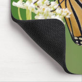 Monarch Butterfly op Swamp Milkweed Mousepad Muismat (Hoek)