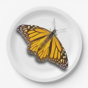 MONARCH BUTTERFLY PAPIEREN BORDJE
