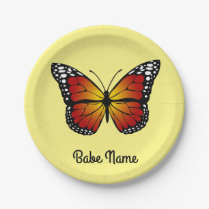 Monarch Butterfly Papieren Bordje