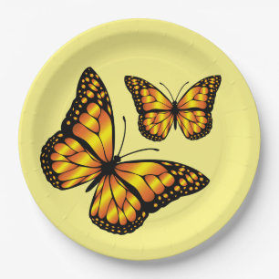 MONARCH BUTTERFLY PAPIEREN BORDJE