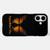 Monarch Butterfly Personalized iPhone16 Case (Achterkant (horizontaal))