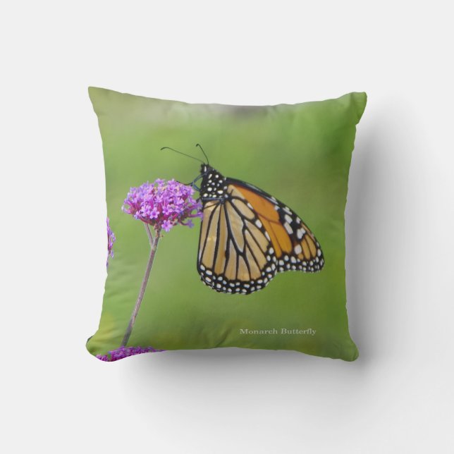 Monarch Butterfly pillow Kussen (Voorkant)
