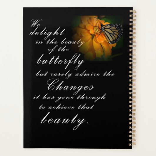 Monarch Butterfly Planner (Achterkant)