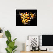Monarch Butterfly Poster (Thuiskantoor)
