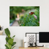 Monarch Butterfly Poster (Thuiskantoor)