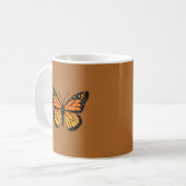 Monarch Butterfly Print Koffiemok (Voorkant links)