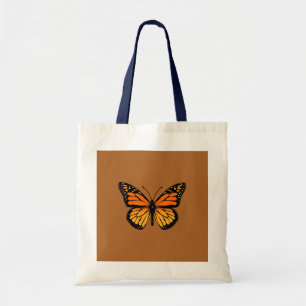 Monarch Butterfly Print Tote Bag