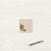 Monarch Butterfly Red Clover Post-it® Notes (Op bureau)