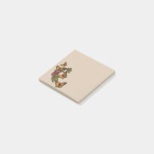Monarch Butterfly Red Clover Post-it® Notes (Schuin)
