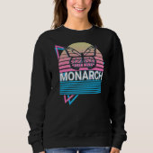 Monarch Butterfly Retro Trui (Voorkant)