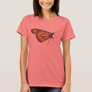Monarch Butterfly Ringer T-Shirt, dames T-shirt
