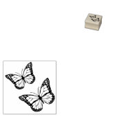 Monarch Butterfly Rubber Stamp Rubberstempel (Gestempeld)