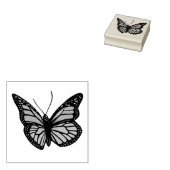 Monarch Butterfly Rubberstempel (Gestempeld)