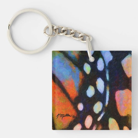 Monarch Butterfly Sleutelhanger (Voorkant)