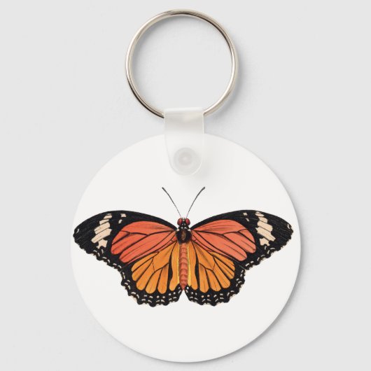 Monarch Butterfly Sleutelhanger (Voorkant)