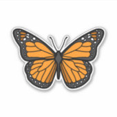 Monarch Butterfly Sticker (Voorkant)