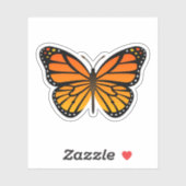 Monarch Butterfly Sticker (Vel)