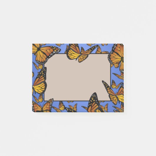 Monarch Butterfly Storm Post-it® Notes (Voorkant)