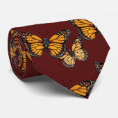 Monarch Butterfly Stropdas (Opgerold)