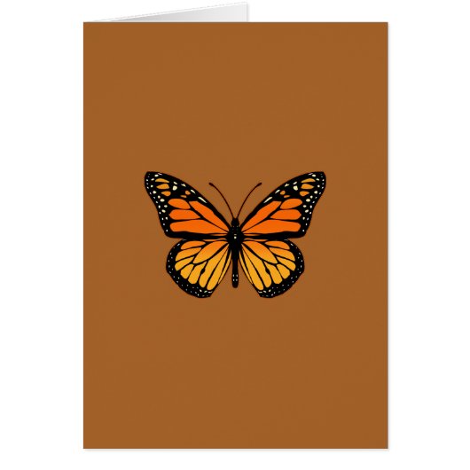 Monarch Butterfly sur Sienna (Devant)