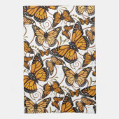 Monarch Butterfly Theedoek (Verticaal)