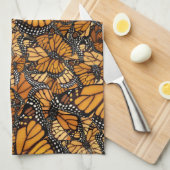 Monarch Butterfly Theedoek (Quarter Fold)