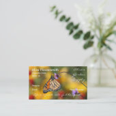 Monarch Butterfly Visitekaartje (Staand voorkant)