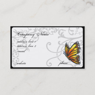 Monarch Butterfly visitekaartje