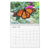 Monarch Butterfly Wall Agenda Kalender (Feb 2027)