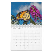 Monarch Butterfly Wall Agenda Kalender (Mar 2027)