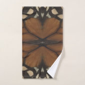 Monarch Butterfly Wing Close Up Motif (Serviette à main)