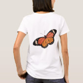 Monarch Butterfly Women's Basic T-shirt (Achterkant)