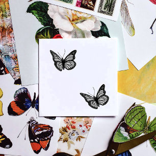 Monarch Butterfly Zelfinktende Stempel