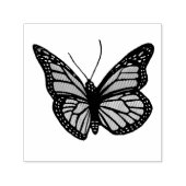 Monarch Butterfly Zelfinktende Stempel (Design)