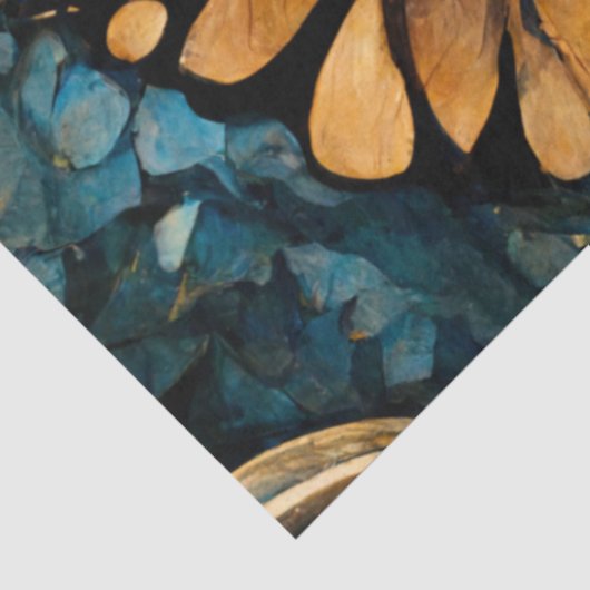 Monarch Celebratielint Tissuepapier (Detail)