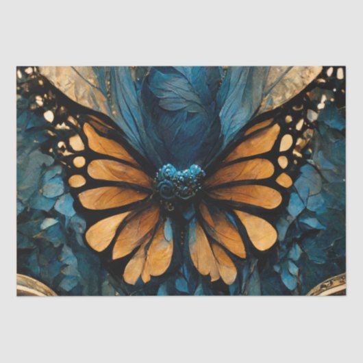 Monarch Celebratielint Tissuepapier (Voorkant)