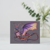 Monarch Dragon Briefkaart (Staand voorkant)