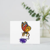 Monarch Dragon Fairy Briefkaart (Staand voorkant)