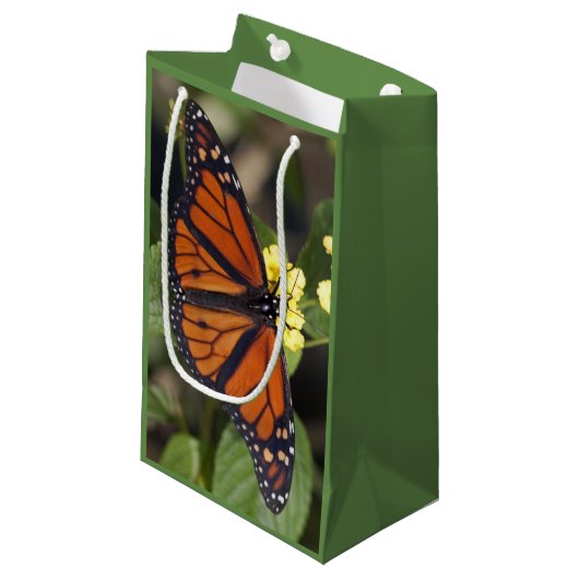 Monarch Gift Bag Klein Cadeauzakje (Voorkant Gekanteld)