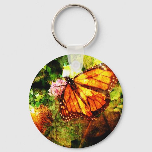 Monarch Grunge Sleutelhanger (Voorkant)