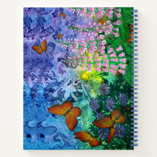 Monarch Haven 8.5 x 11 Notitieboek (Achterkant)