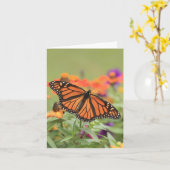 Monarch Kaart (Gele Bloem)
