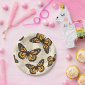 Monarch-kartonnen Papieren Bordje (Feest)