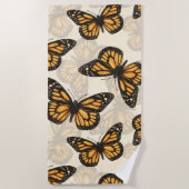 Monarch-kartonnen Strandlaken (Voorkant)