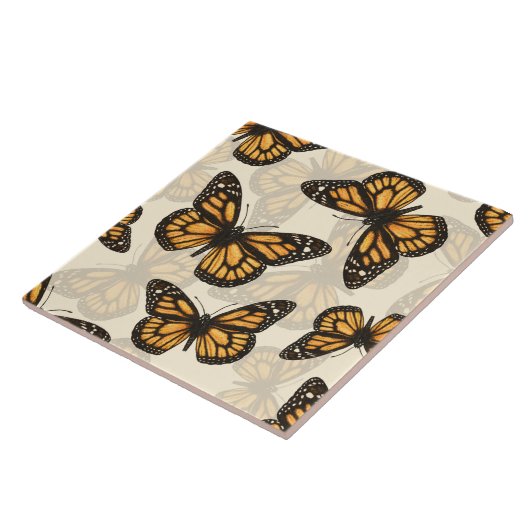 Monarch-kartonnen Tegeltje (Zijkant)