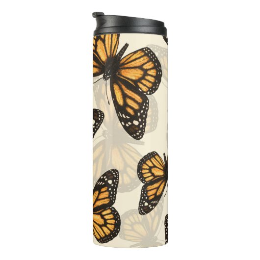 Monarch-kartonnen Thermosbeker (Geroteerd rechts)