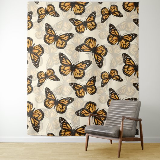 Monarch-kartonnen Wandkleed (In situ)