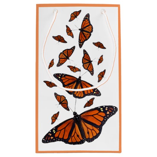 Monarch Medley Gift Bag Klein Cadeauzakje (Achterkant)