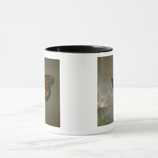 Monarch op Dandelion Mok (Midden)