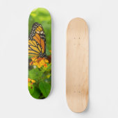 Monarch op Lantana Skateboard (Voorkant)